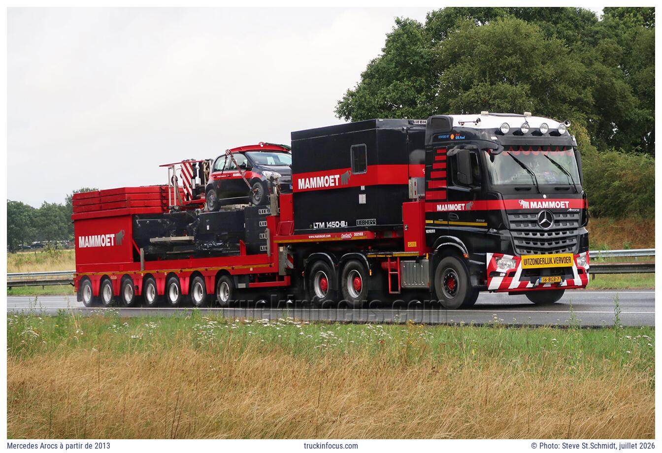 Mercedes Arocs à partir de 2013 Photo juillet 2026