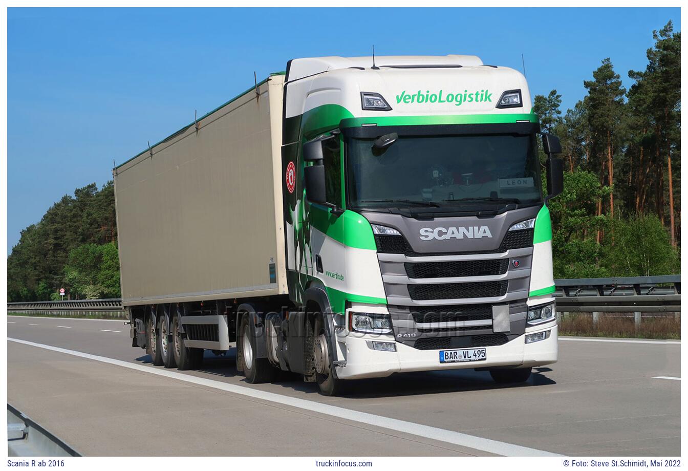 Scania R ab 2016 Foto Mai 2022