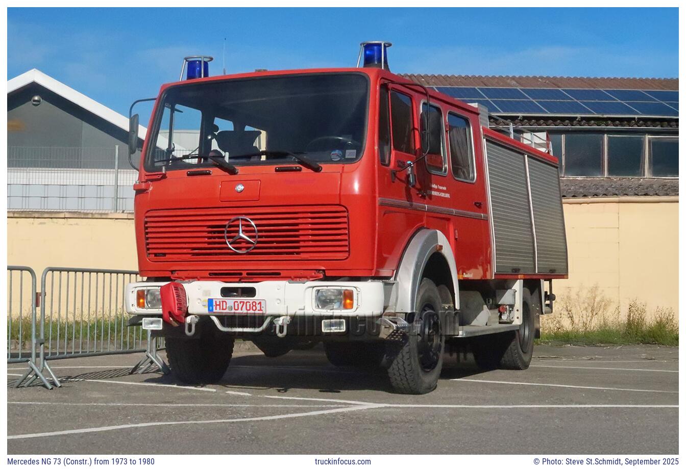 Mercedes NG 73 (Constr.) from 1973 to 1980 Photo September 2025