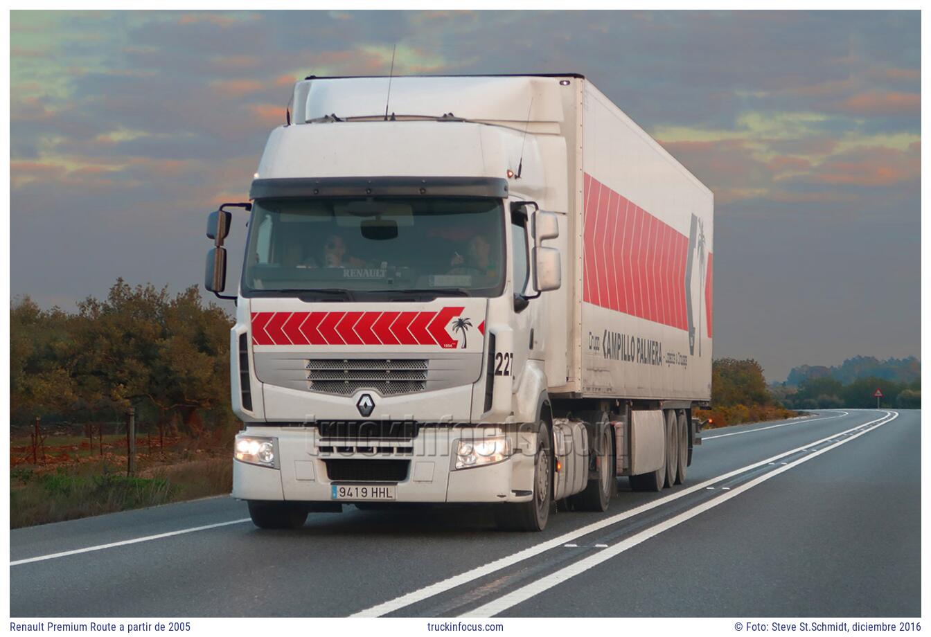 Renault Premium Route a partir de 2005 Foto diciembre 2016