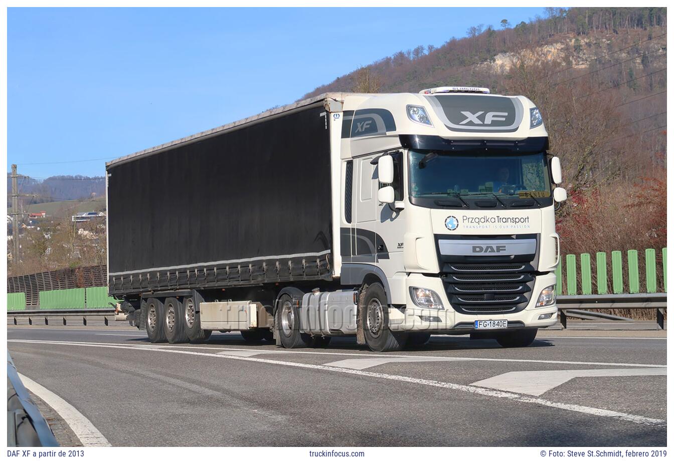 DAF XF a partir de 2013 Foto febrero 2019