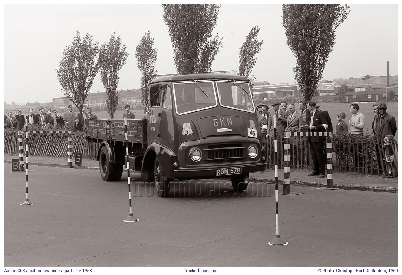 Austin 303 à cabine avancée à partir de 1958 Photo 1960