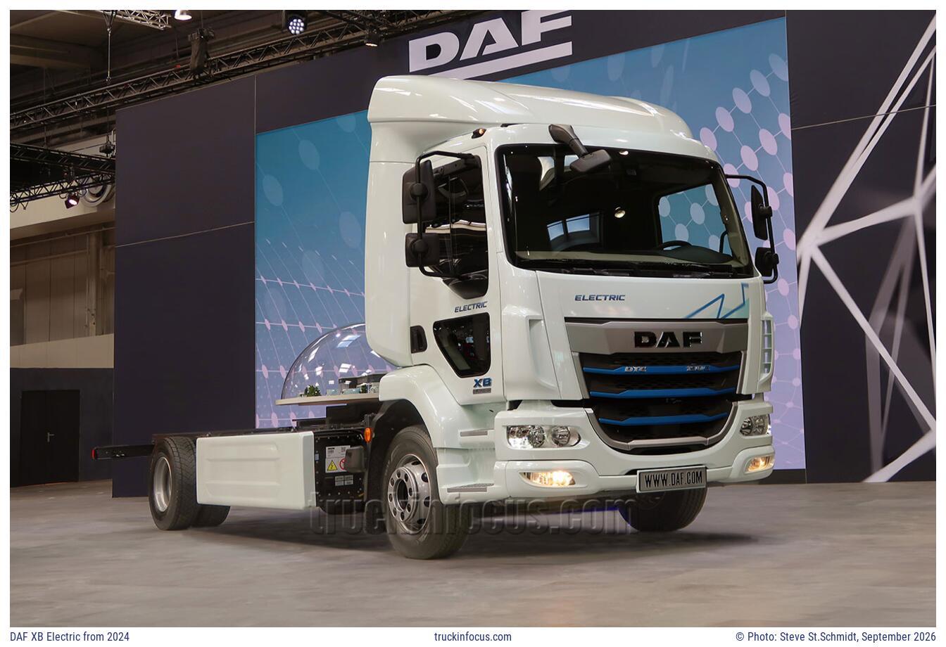 DAF XB Electric from 2024 Photo September 2026