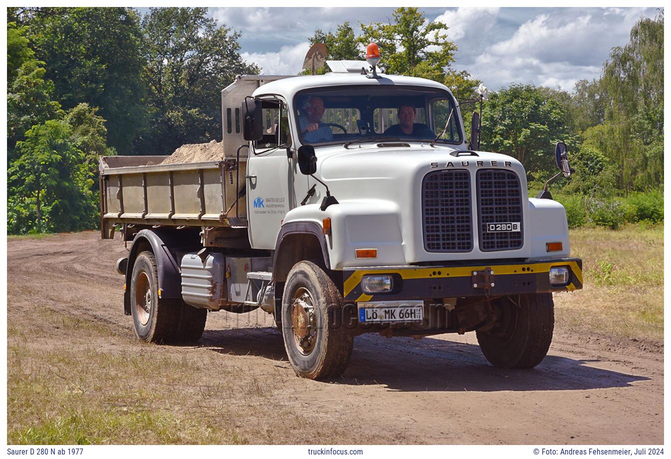 Saurer D 280 N ab 1977 Foto Juli 2024