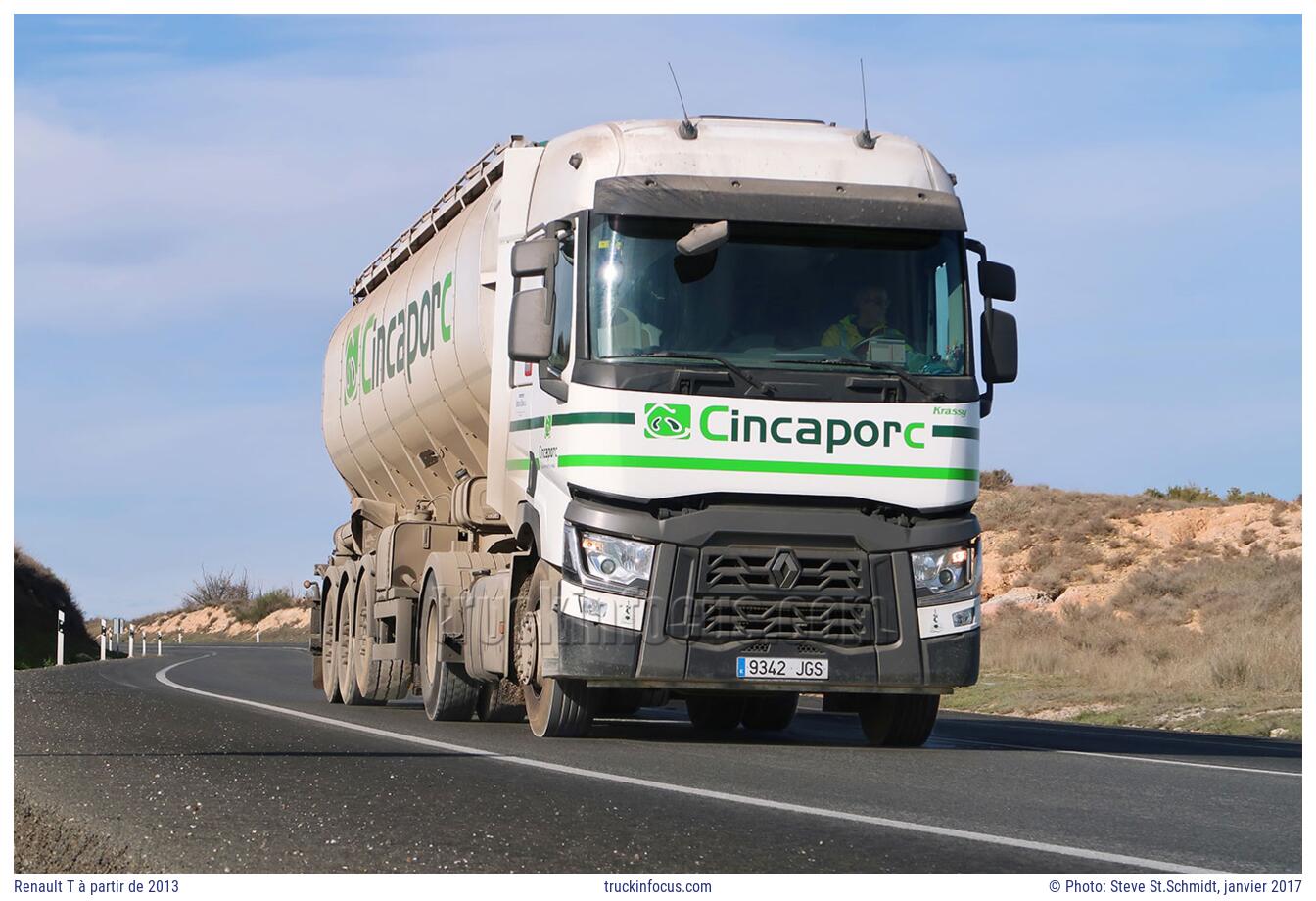 Renault T à partir de 2013 Photo janvier 2017