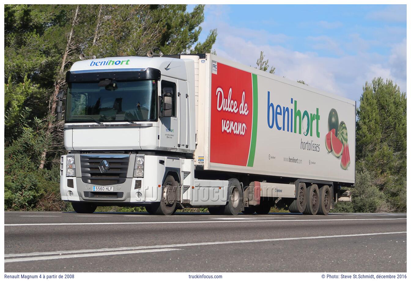 Renault Magnum 4 à partir de 2008 Photo décembre 2016