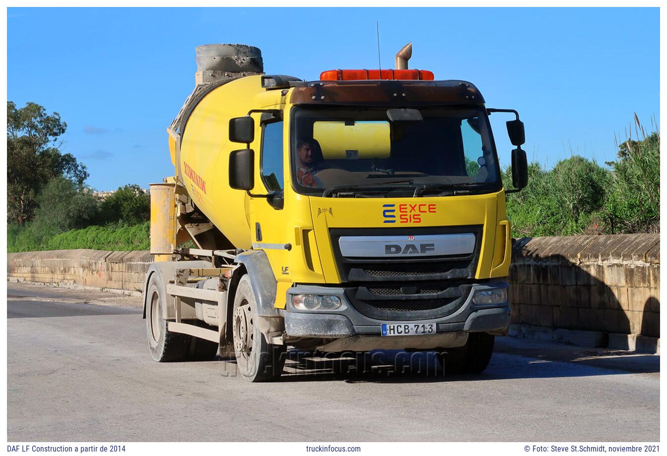 DAF LF Construction a partir de 2014 Foto noviembre 2021