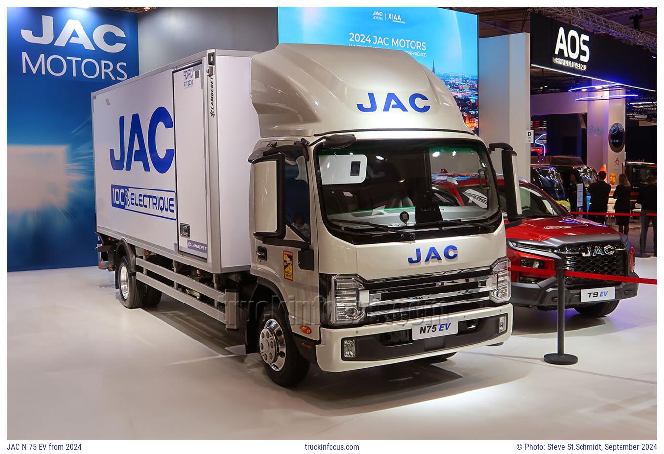 JAC N 75 EV from 2024 Photo September 2024