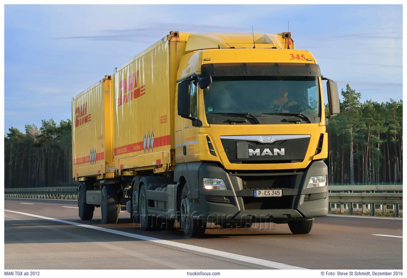 MAN TGX ab 2012 Foto Dezember 2016