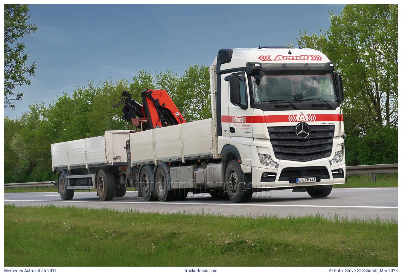 Mercedes Actros 4 ab 2011 Foto Mai 2023