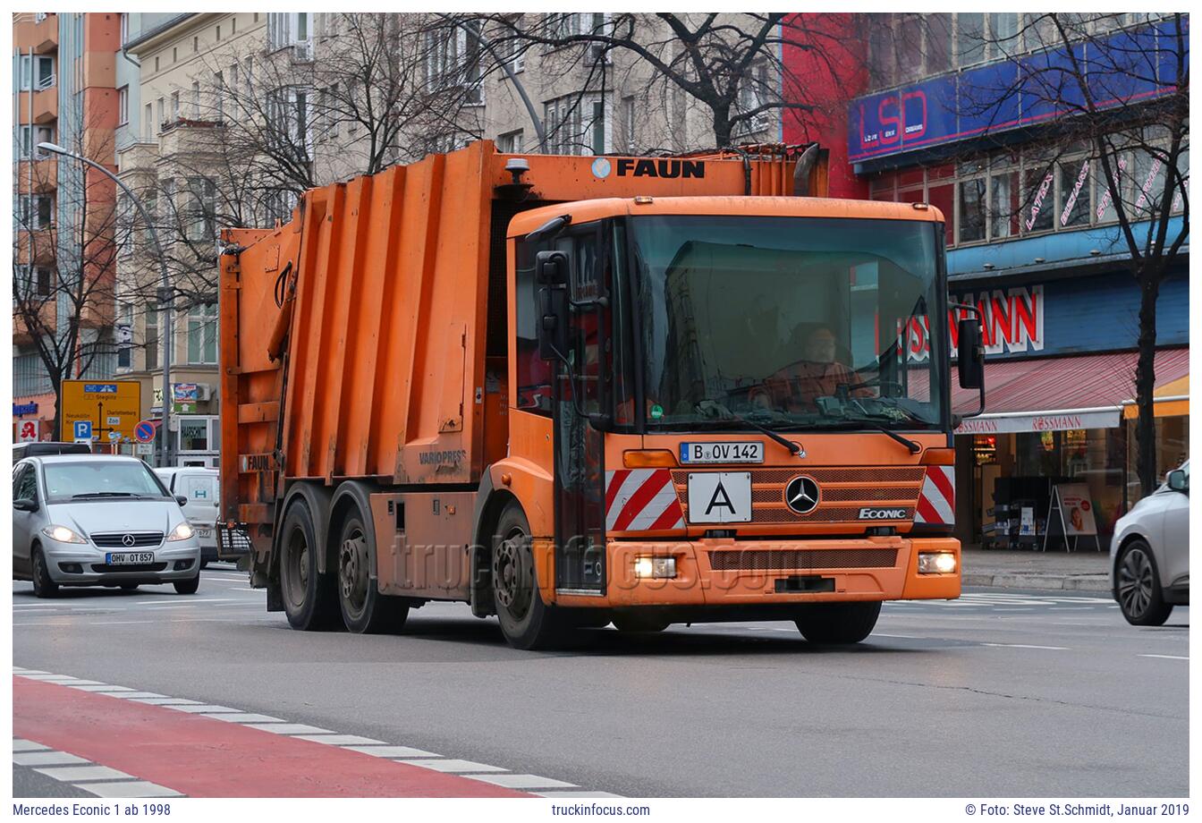 Mercedes Econic 1 ab 1998 Foto Januar 2019