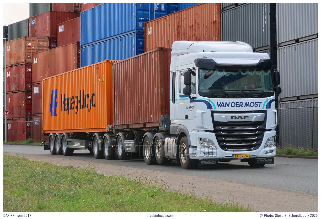 DAF XF from 2017 Photo July 2025
