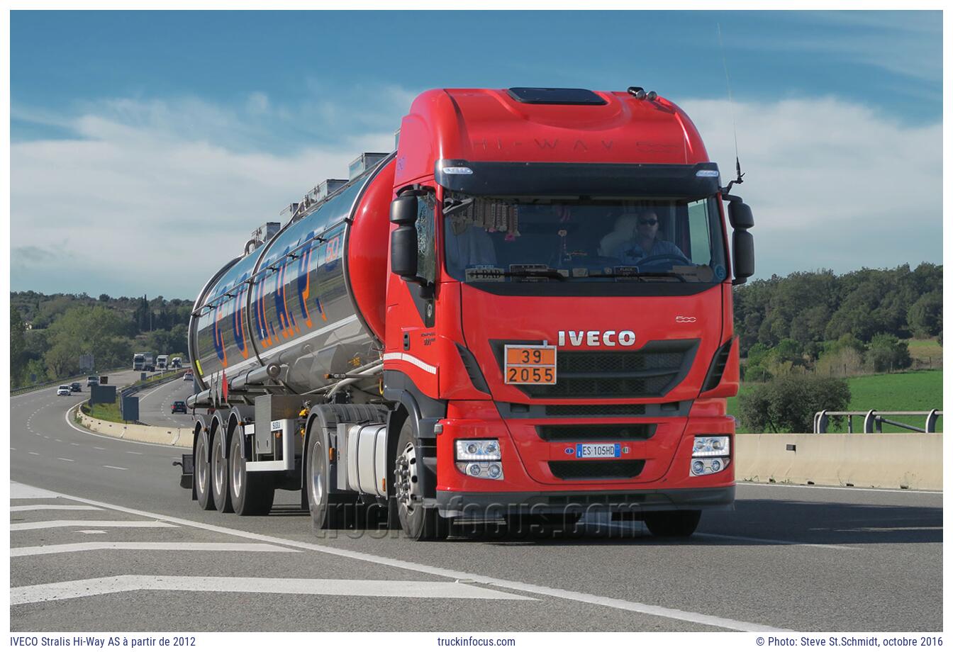 IVECO Stralis Hi-Way AS à partir de 2012 Photo octobre 2016