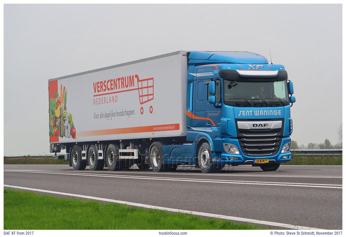 DAF XF from 2017 Photo November 2017