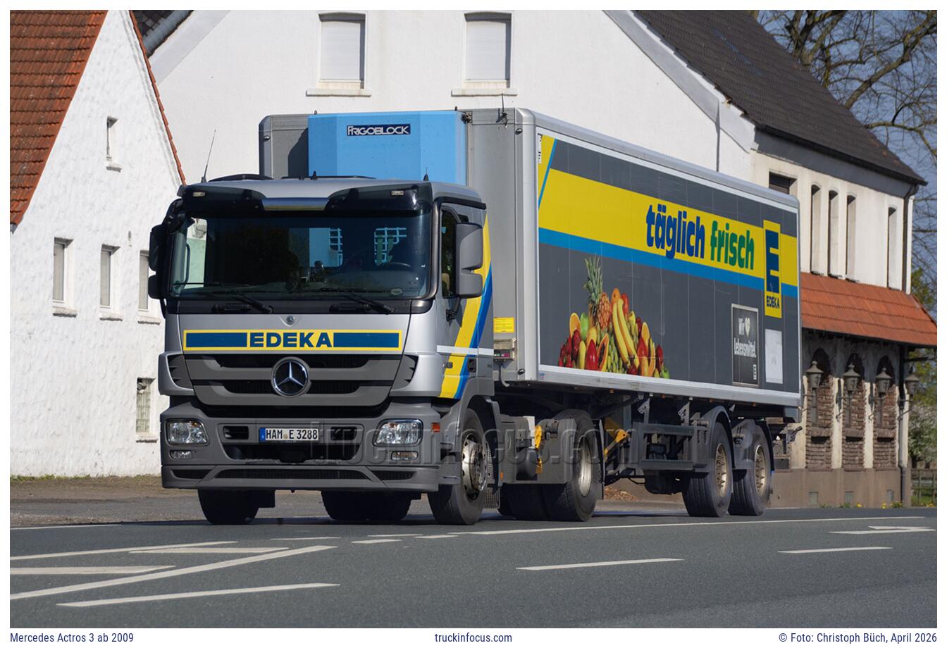 Mercedes Actros 3 ab 2009 Foto April 2026