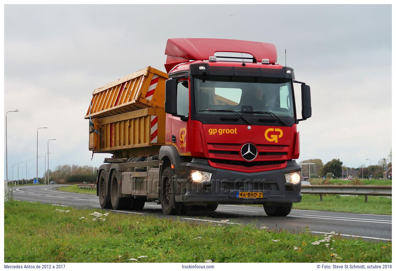 Mercedes Antos de 2012 a 2017 Foto octubre 2018