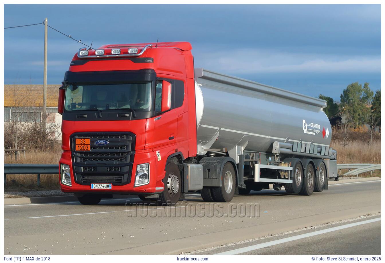 Ford (TR) F-MAX de 2018 Foto enero 2025
