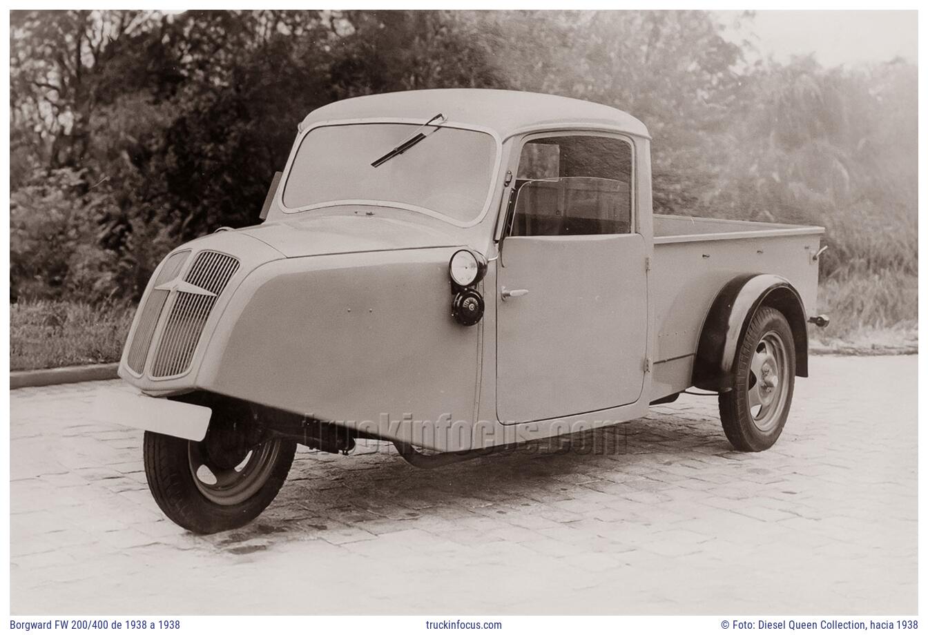Borgward FW 200/400 de 1938 a 1938 Foto hacia 1938
