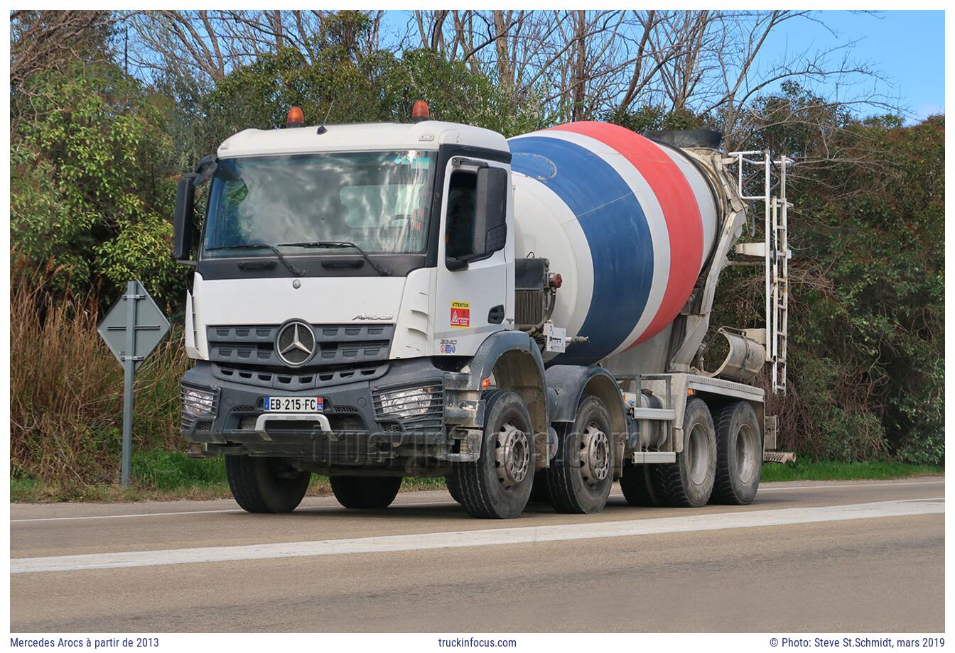 Mercedes Arocs à partir de 2013 Photo mars 2019