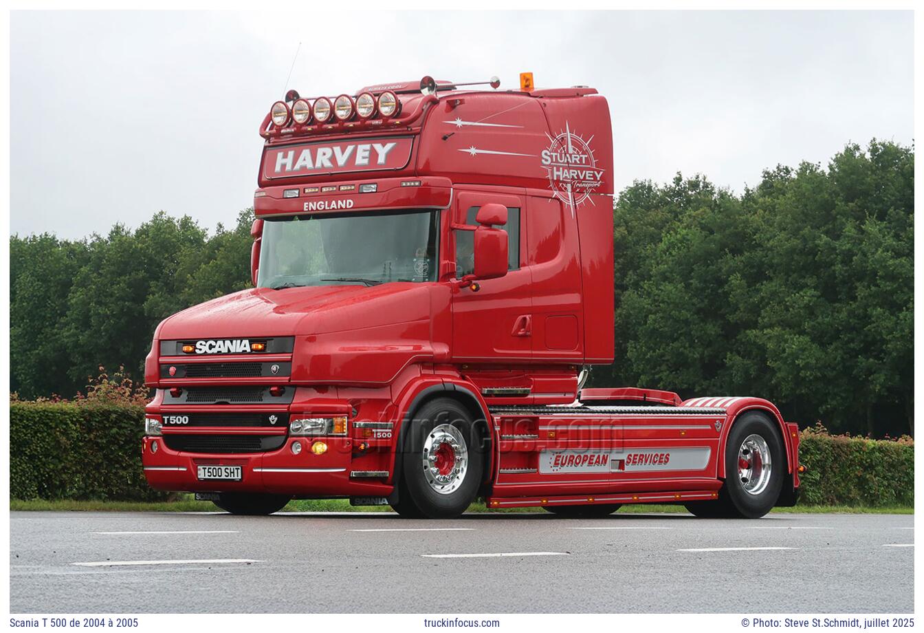 Scania T 500 de 2004 à 2005 Photo juillet 2025