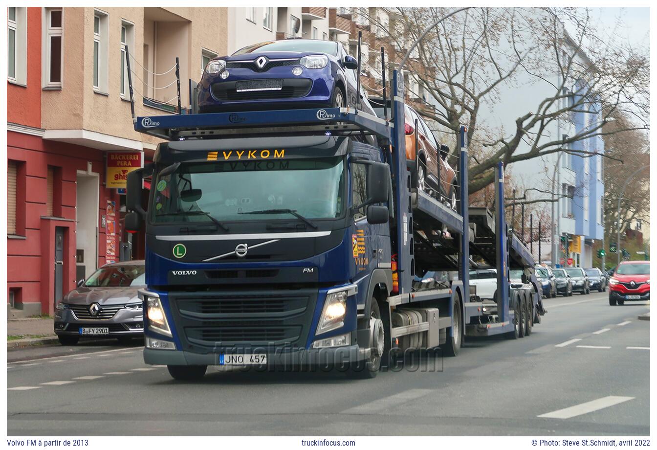 Volvo FM à partir de 2013 Photo avril 2022