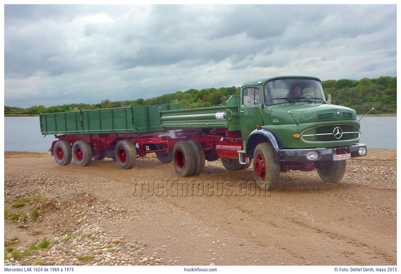 Mercedes LAK 1624 de 1969 a 1975 Foto mayo 2015