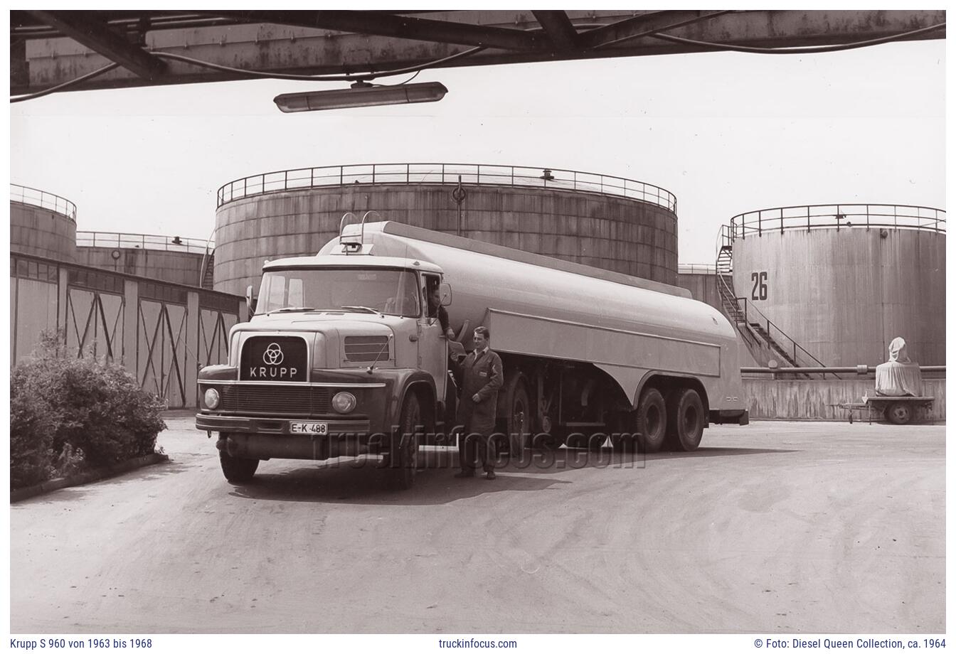Krupp S 960 von 1963 bis 1968 Foto ca. 1964