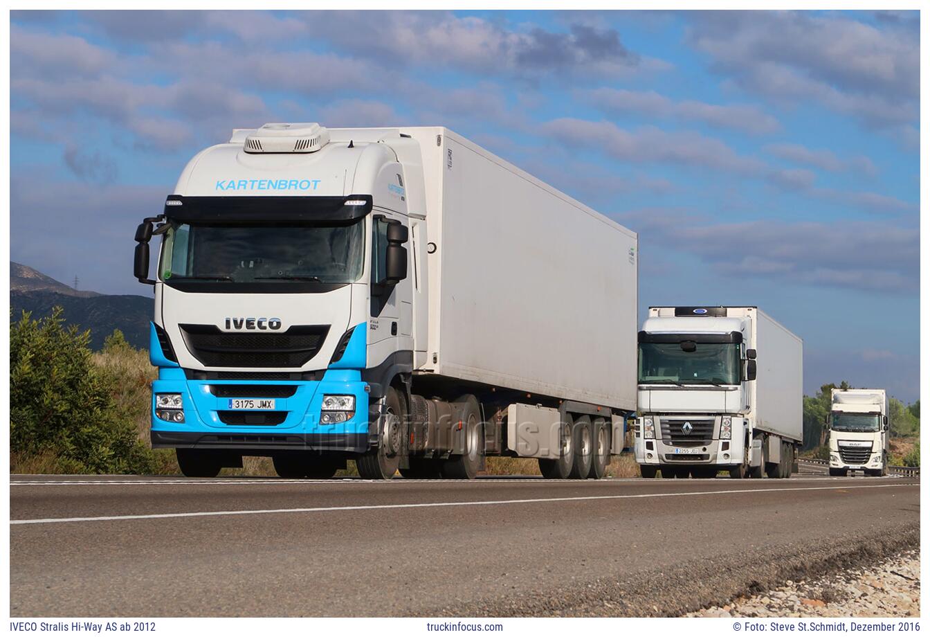 IVECO Stralis Hi-Way AS ab 2012 Foto Dezember 2016