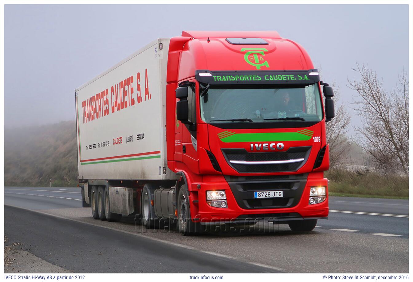 IVECO Stralis Hi-Way AS à partir de 2012 Photo décembre 2016