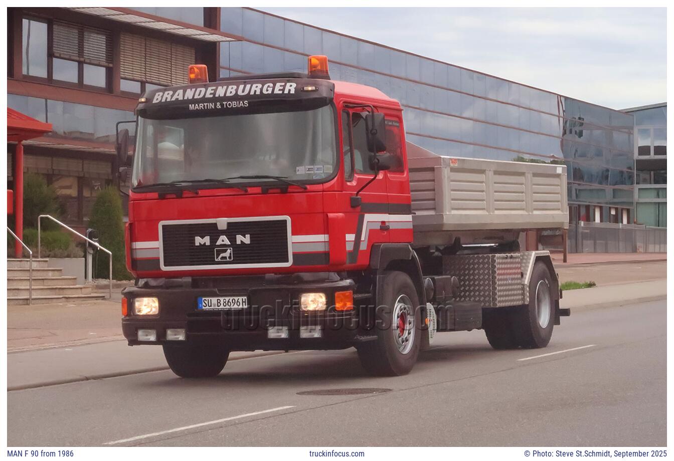 MAN F 90 from 1986 Photo September 2025