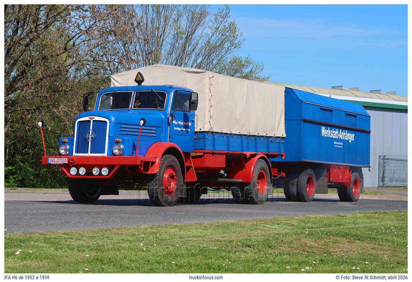 IFA H6 de 1952 a 1959 Foto abril 2026