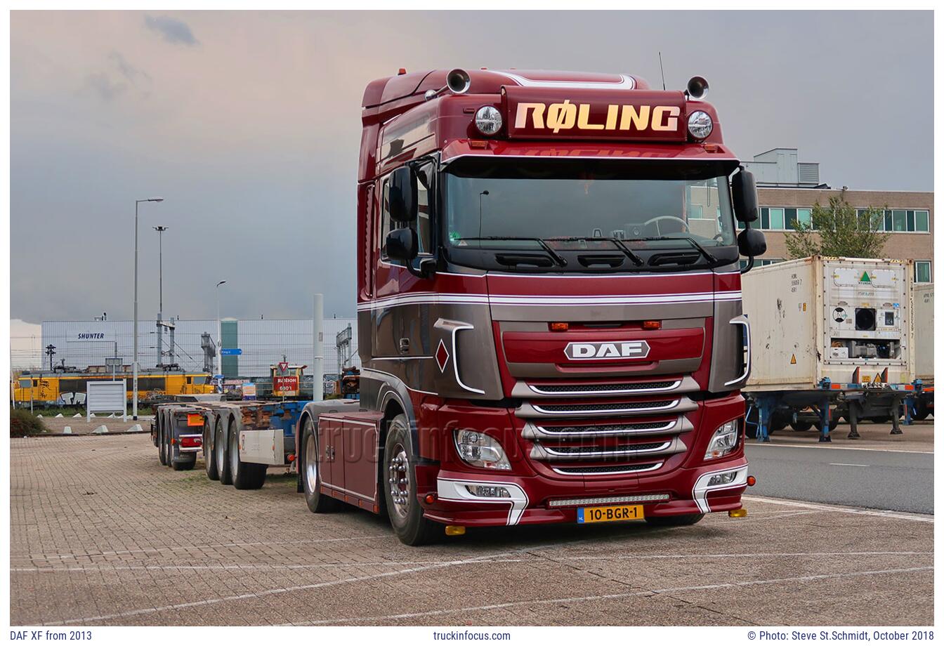 DAF XF from 2013 Photo October 2018