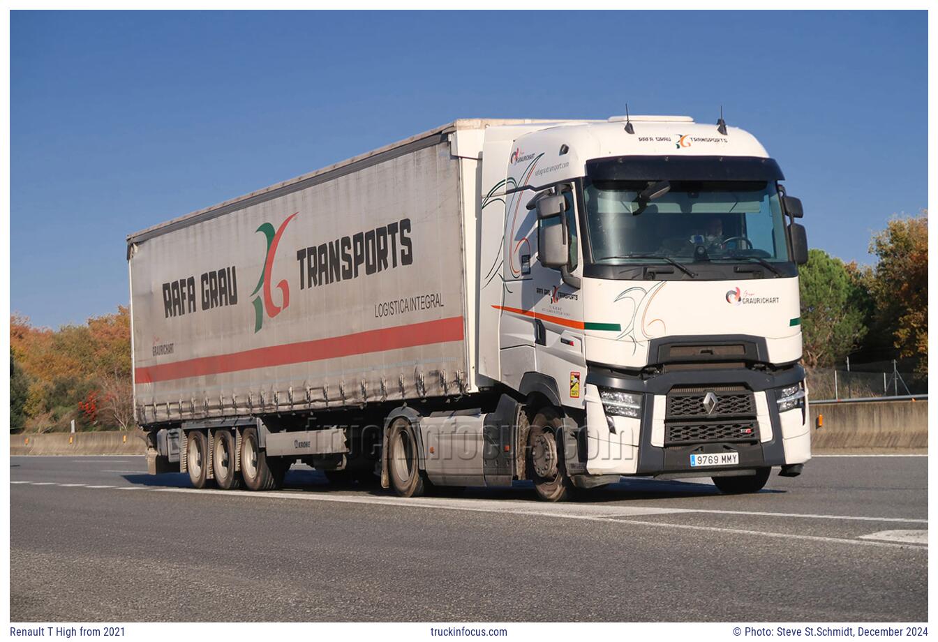Renault T High from 2021 Photo December 2024