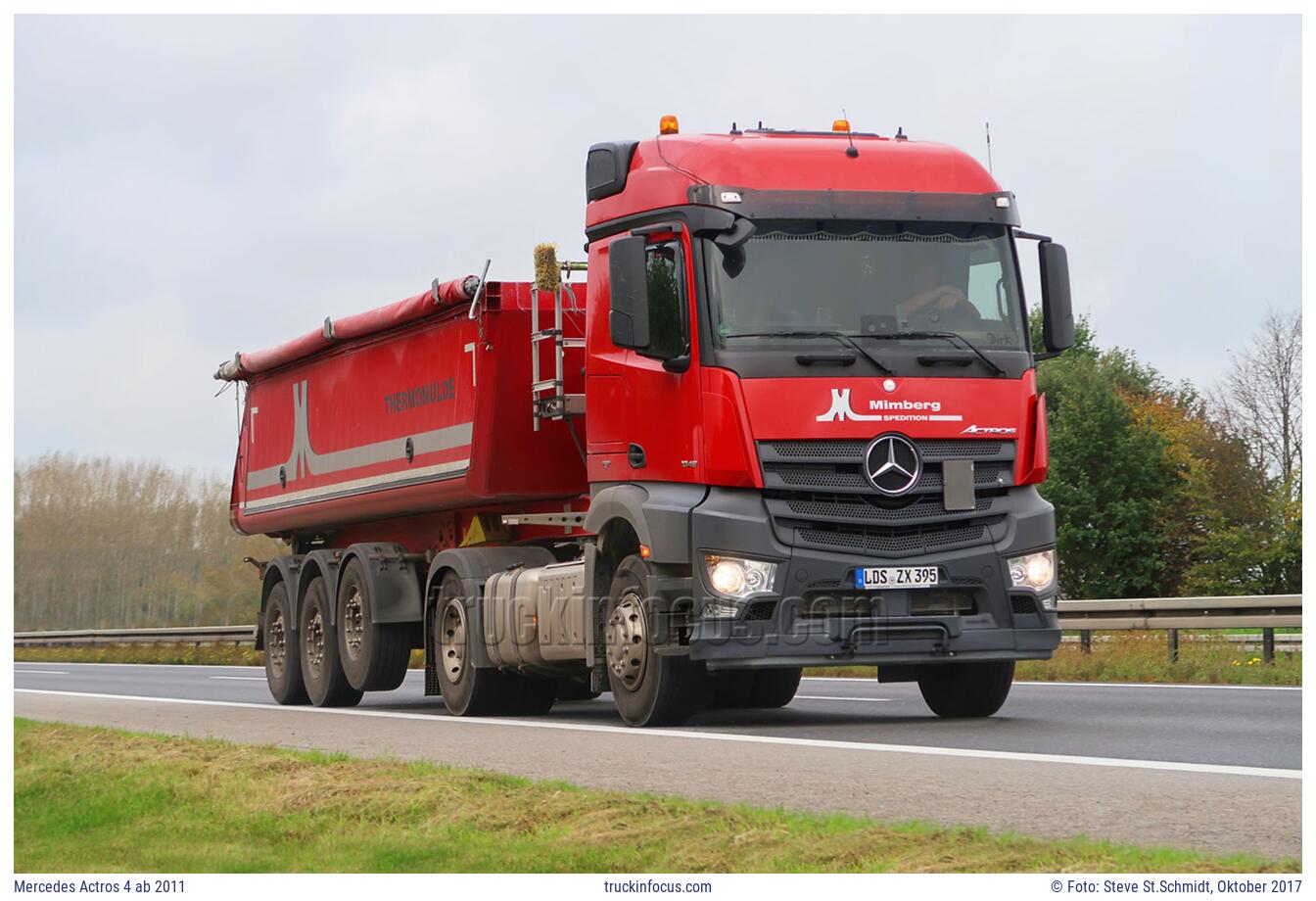 Mercedes Actros 4 ab 2011 Foto Oktober 2017