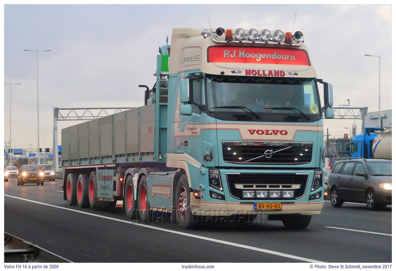 Volvo FH 16 à partir de 2008 Photo novembre 2017