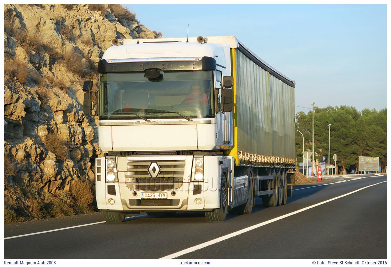 Renault Magnum 4 ab 2008 Foto Oktober 2016