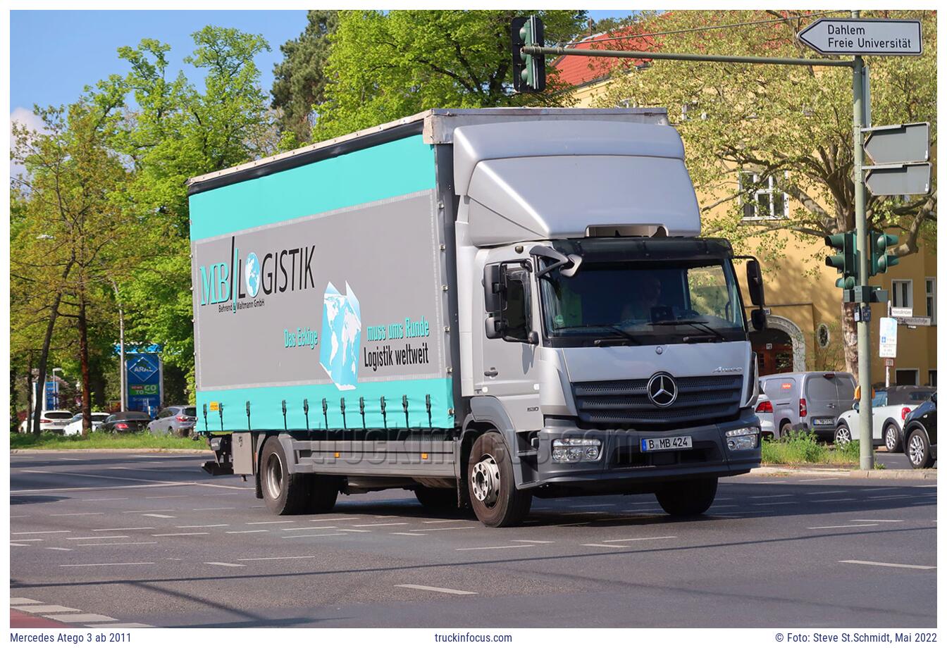 Mercedes Atego 3 ab 2011 Foto Mai 2022
