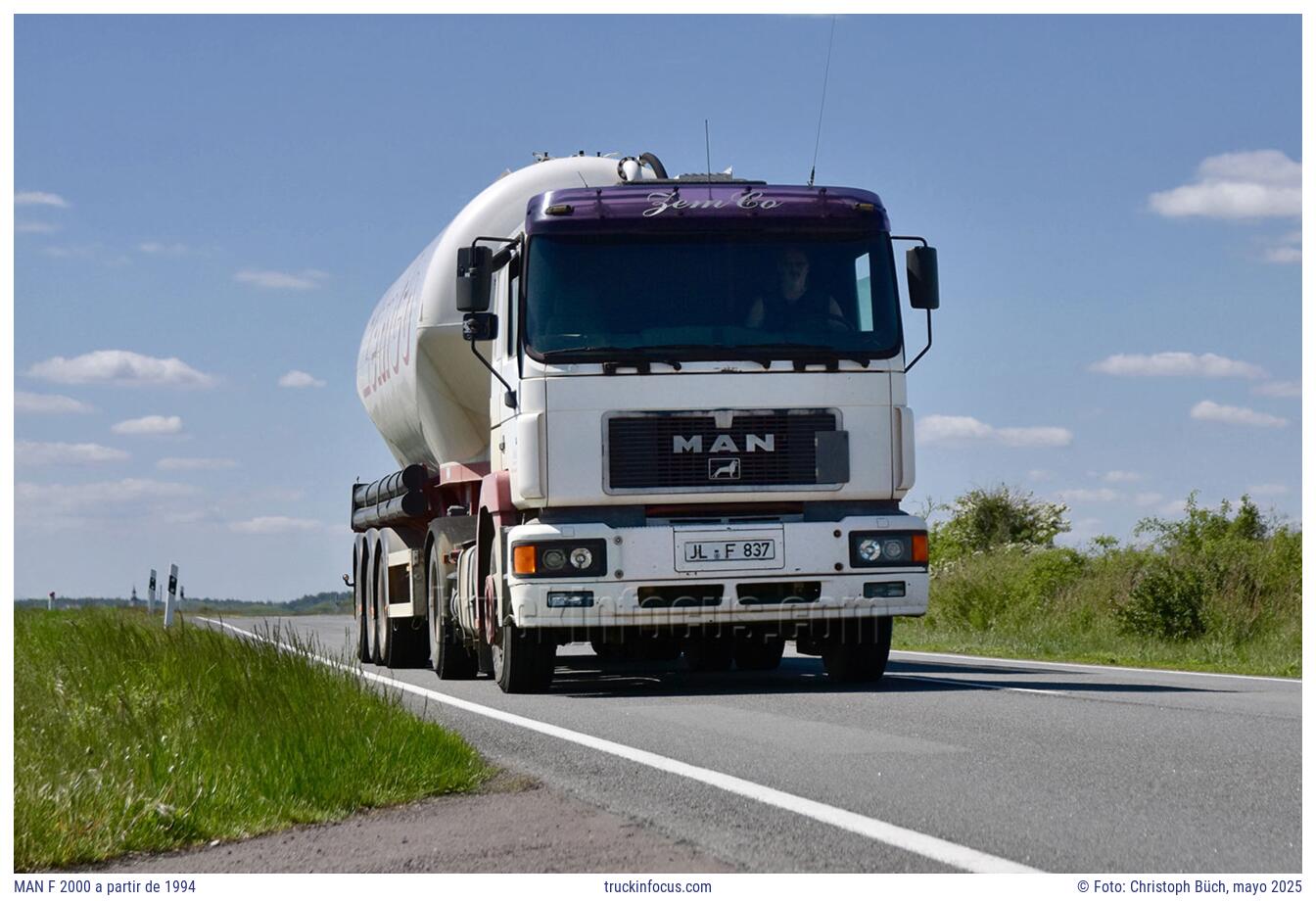 MAN F 2000 a partir de 1994 Foto mayo 2025