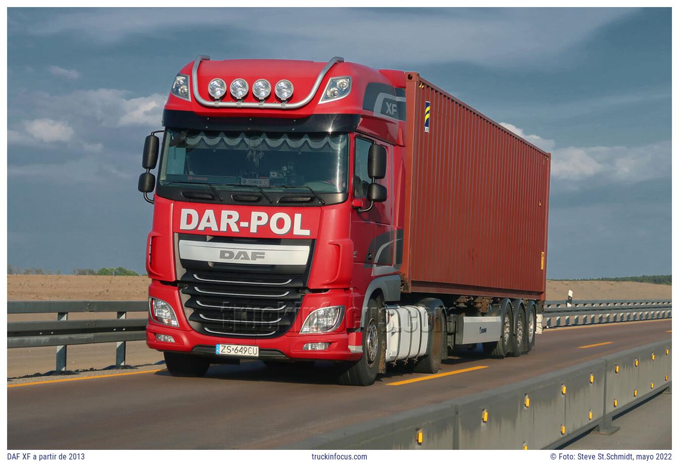 DAF XF a partir de 2013 Foto mayo 2022