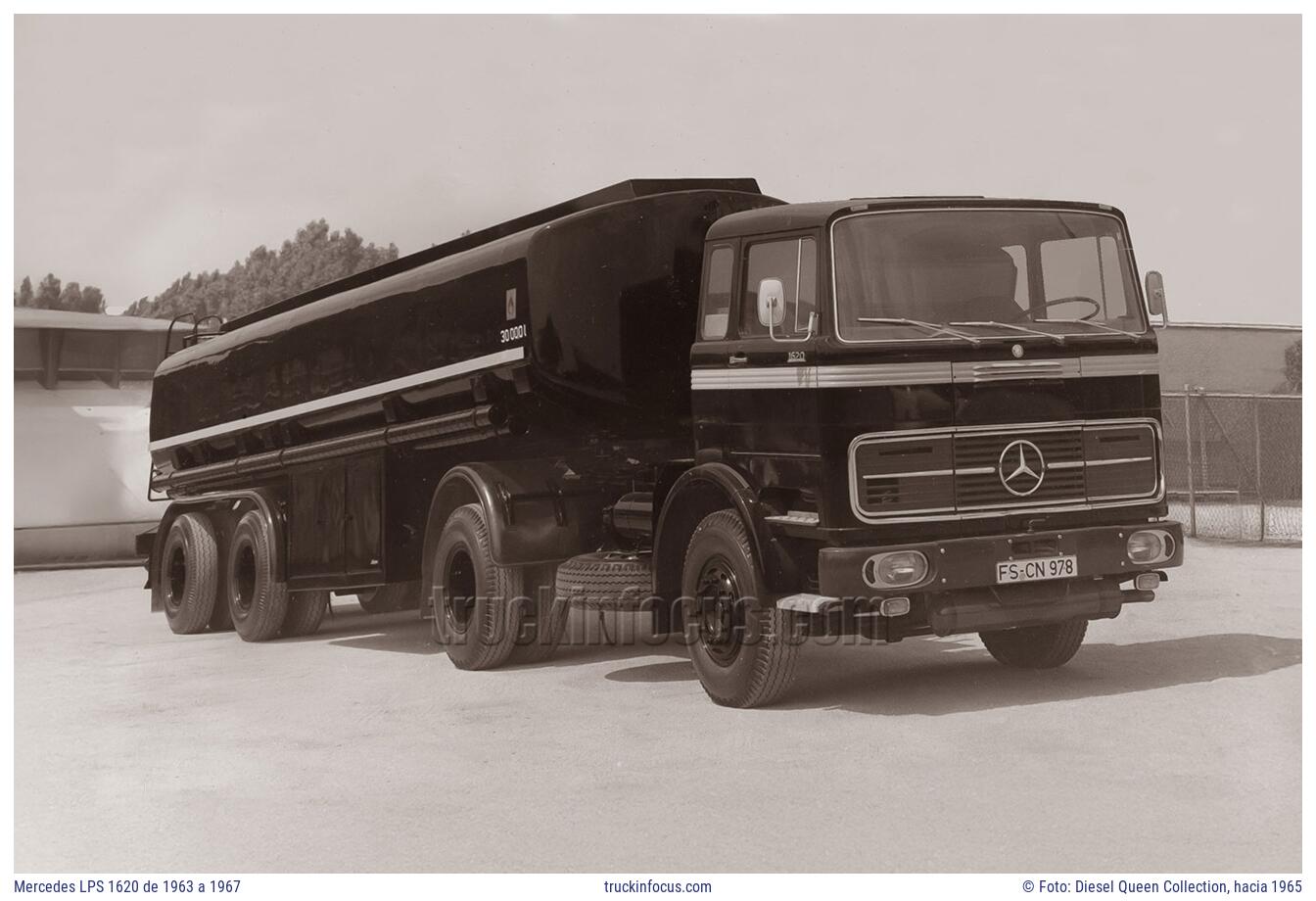 Mercedes LPS 1620 de 1963 a 1967 Foto hacia 1965
