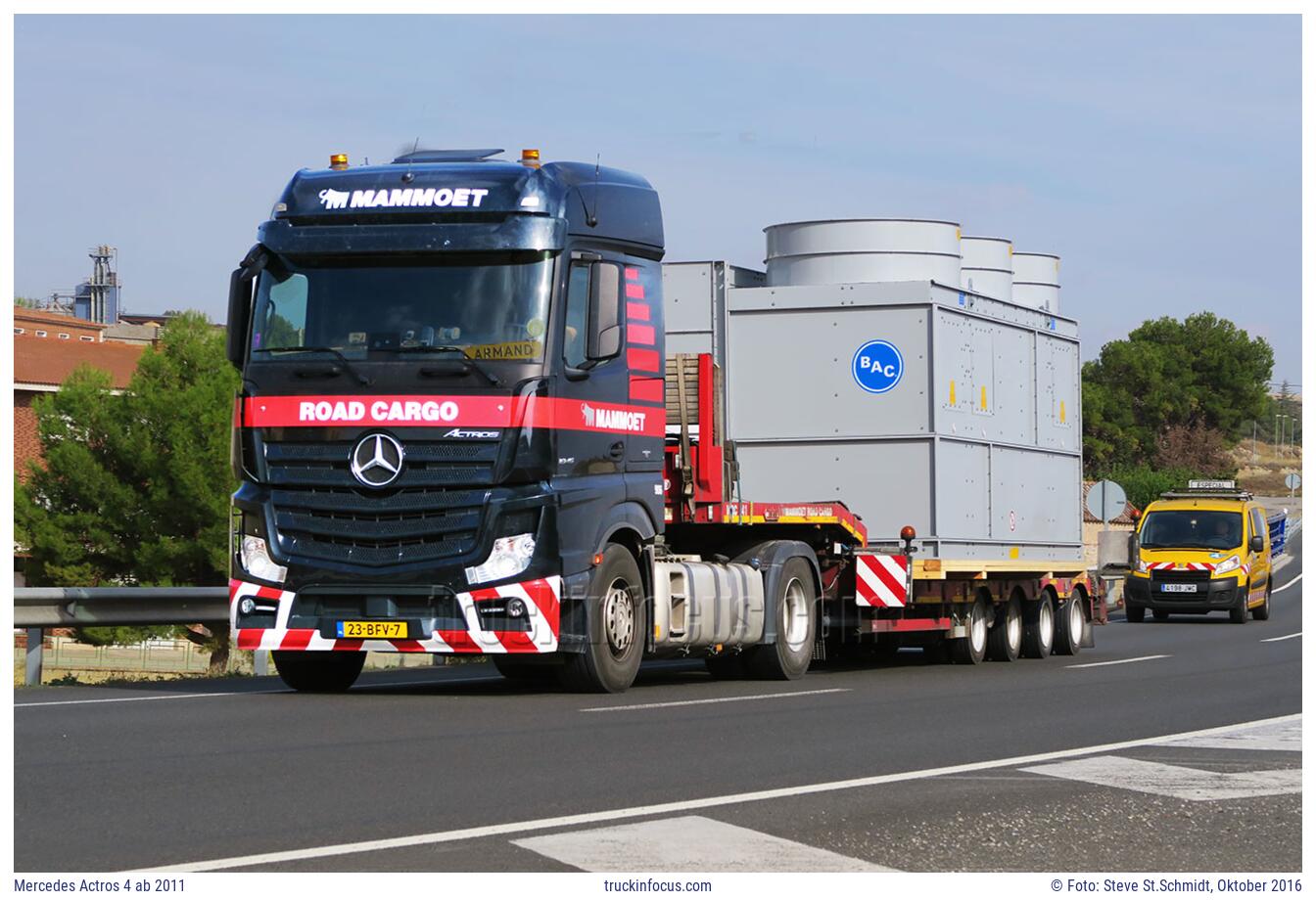 Mercedes Actros 4 ab 2011 Foto Oktober 2016