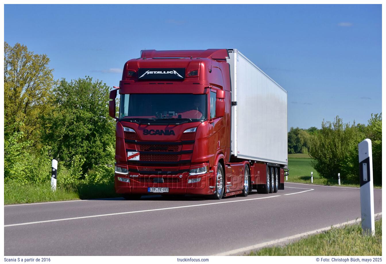 Scania S a partir de 2016 Foto mayo 2025