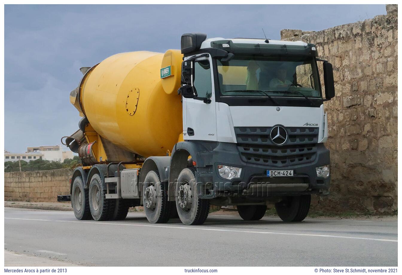 Mercedes Arocs à partir de 2013 Photo novembre 2021