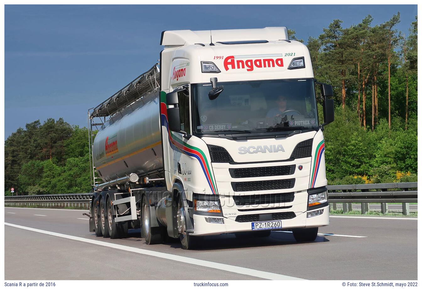 Scania R a partir de 2016 Foto mayo 2022