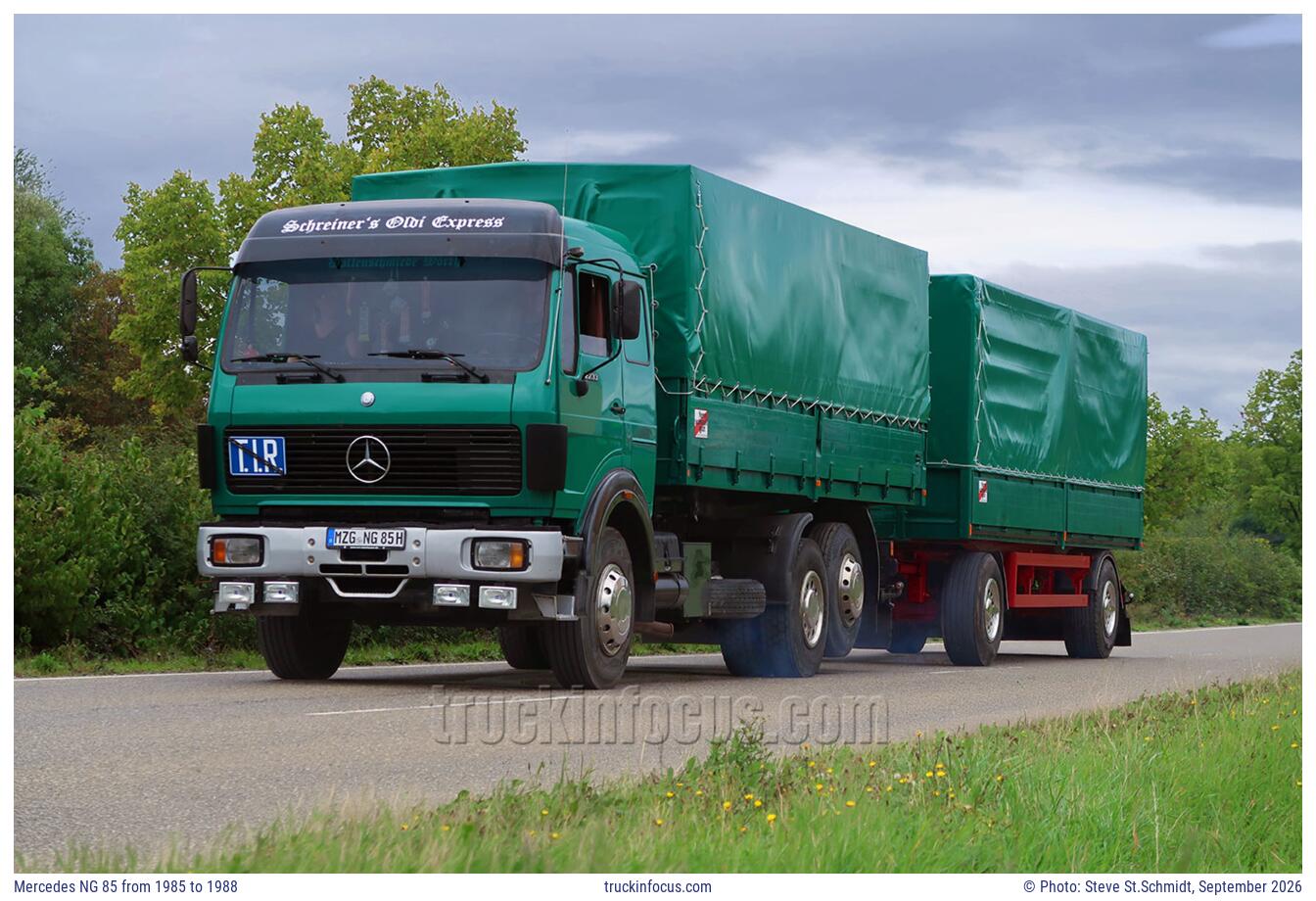 Mercedes NG 85 from 1985 to 1988 Photo September 2026