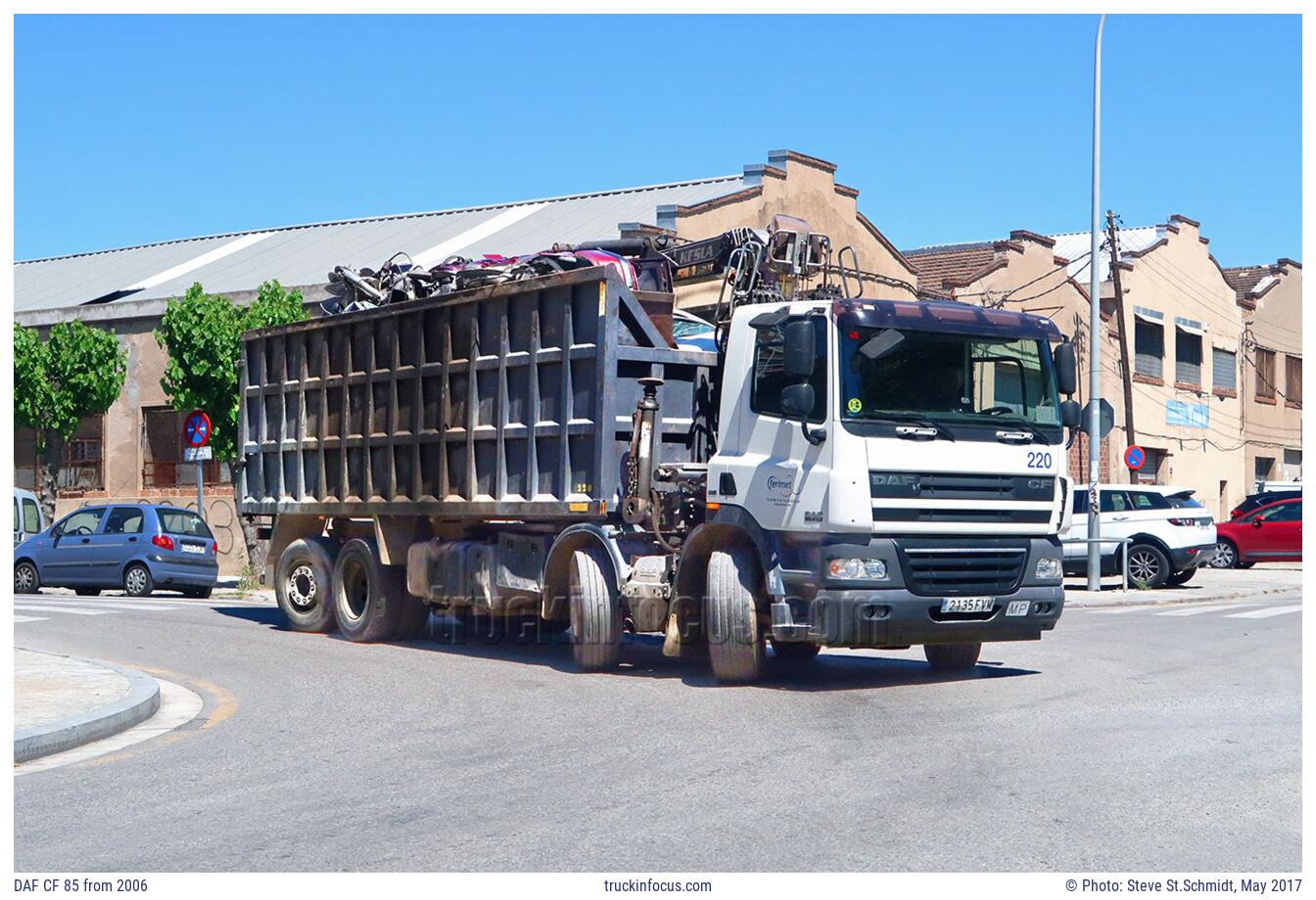 DAF CF 85 from 2006 Photo May 2017