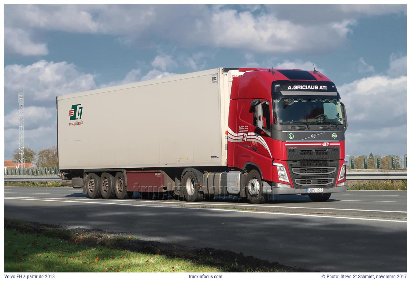 Volvo FH à partir de 2013 Photo novembre 2017