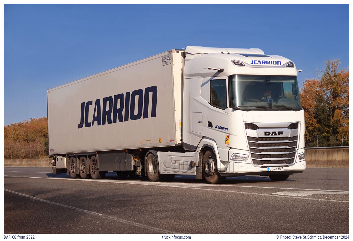 DAF XG from 2022 Photo December 2024