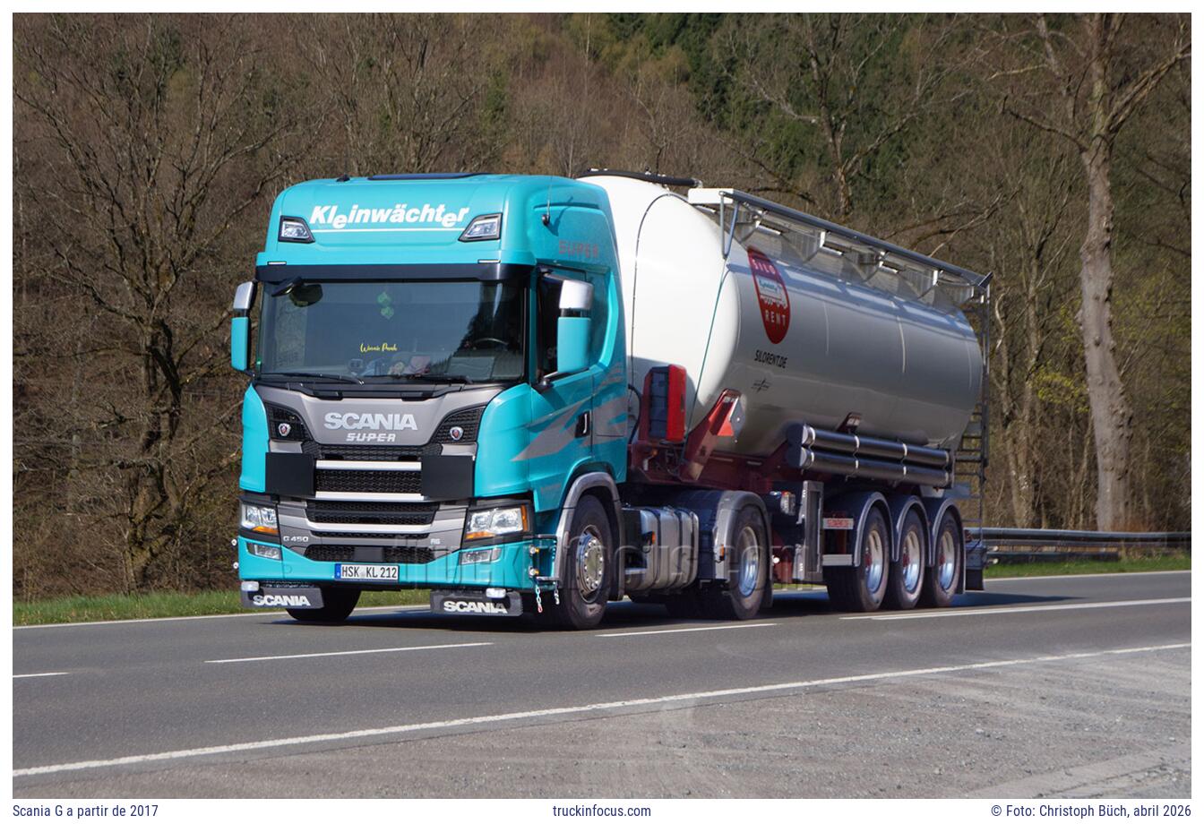 Scania G a partir de 2017 Foto abril 2026