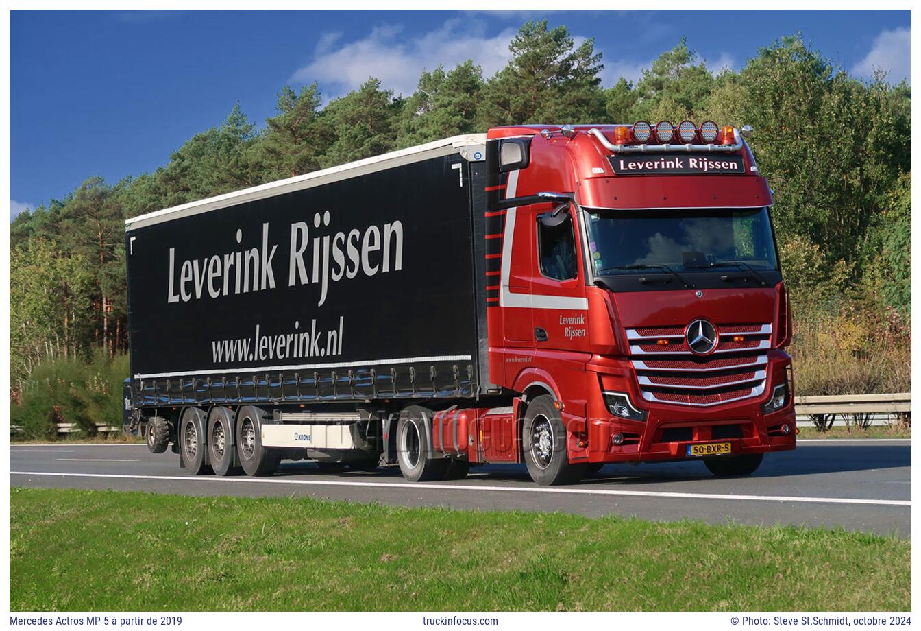 Mercedes Actros MP 5 à partir de 2019 Photo octobre 2024